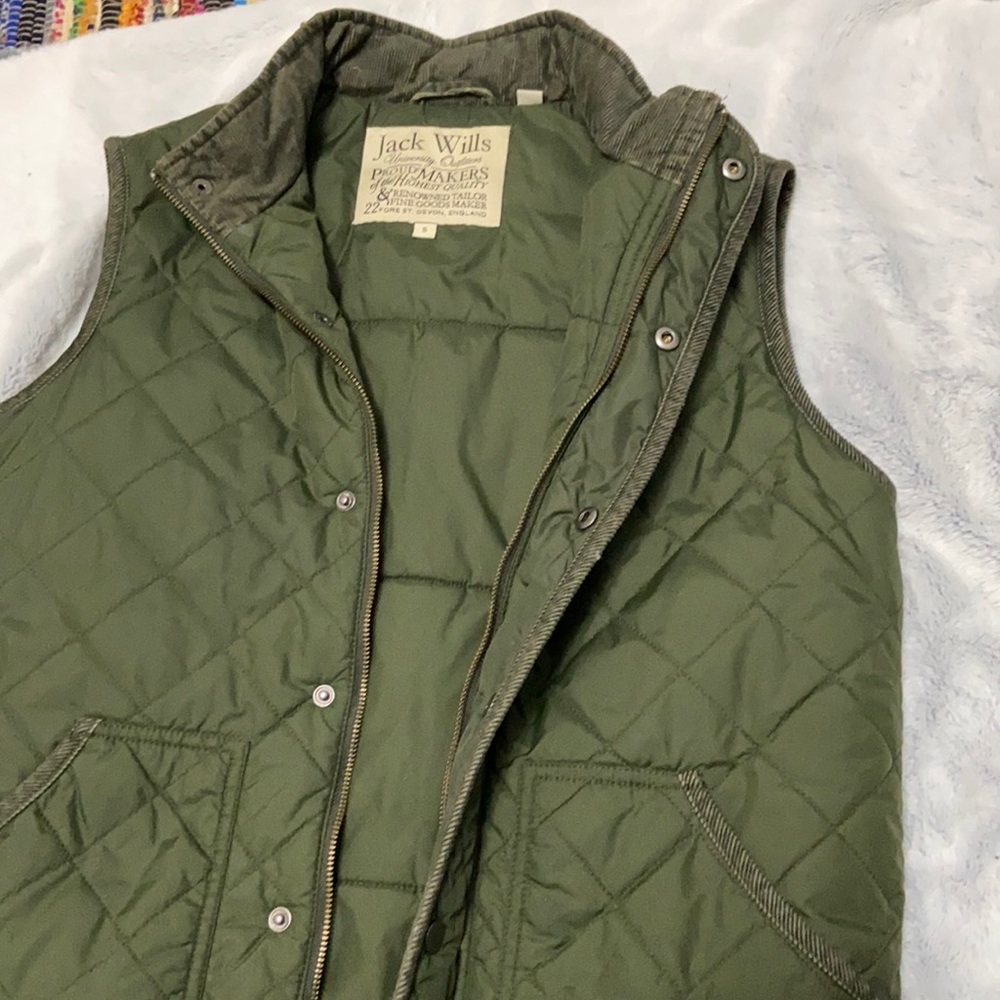 Olive Jack Wills Vest